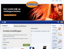 Tablet Screenshot of gifthouse.nl
